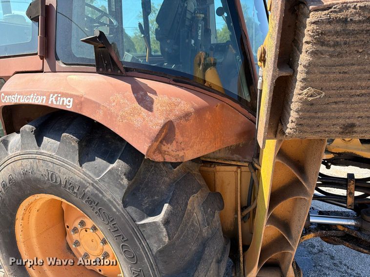 image for item EX0063 1994 Case 580 Super K backhoe