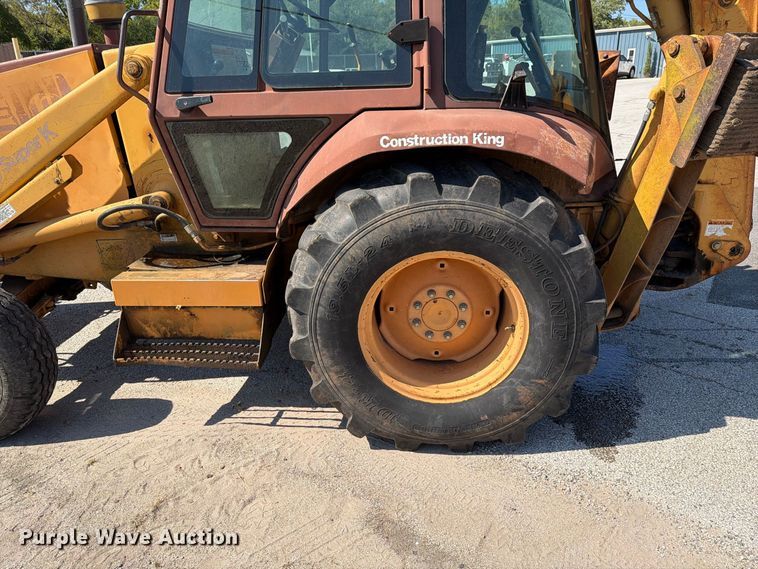 image for item EX0063 1994 Case 580 Super K backhoe