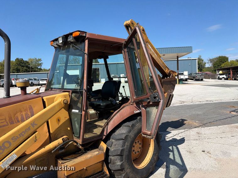 image for item EX0063 1994 Case 580 Super K backhoe
