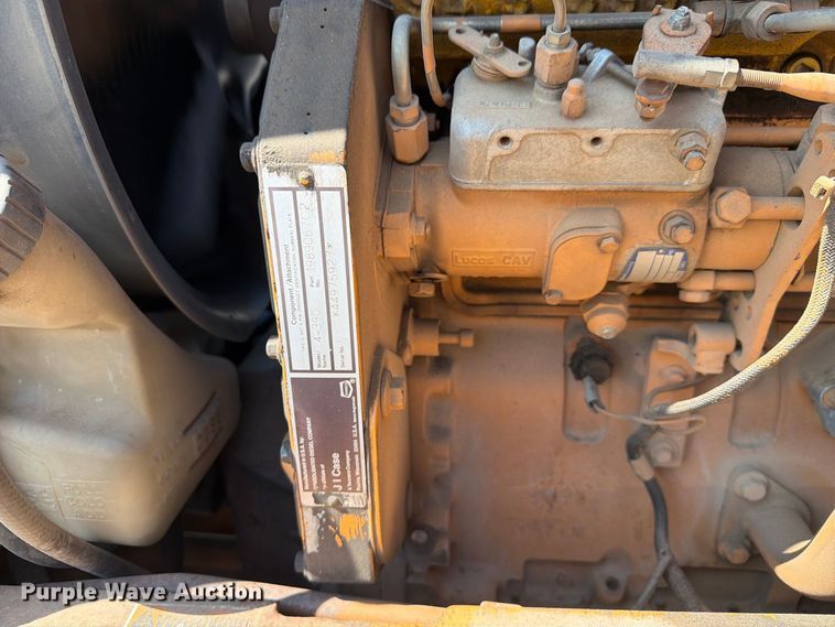 image for item EX0063 1994 Case 580 Super K backhoe
