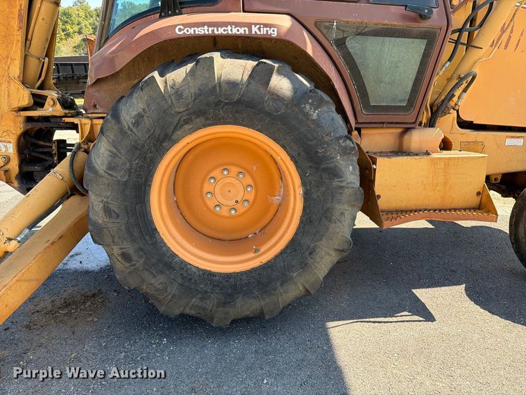 image for item EX0063 1994 Case 580 Super K backhoe