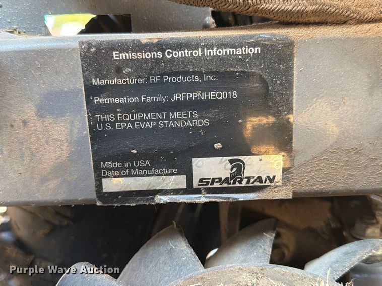 image for item EX0064 2017 Spartan RT-Pro ZTR lawn mower