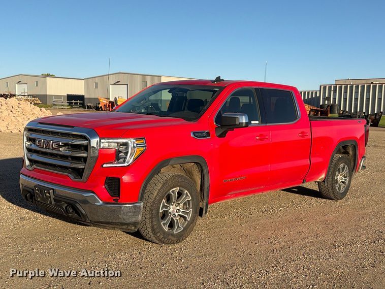 image for item EX1041 2021 GMC Sierra 1500 Crew Cab pickup truck