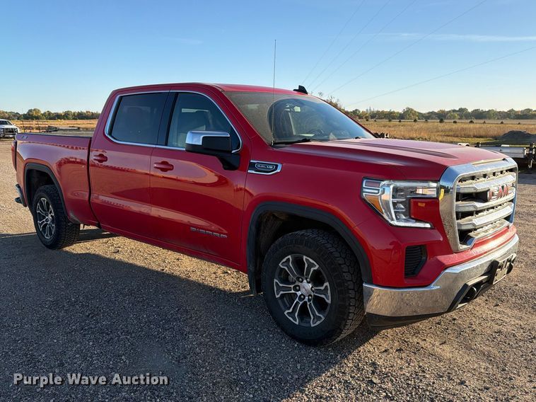 image for item EX1041 2021 GMC Sierra 1500 Crew Cab pickup truck