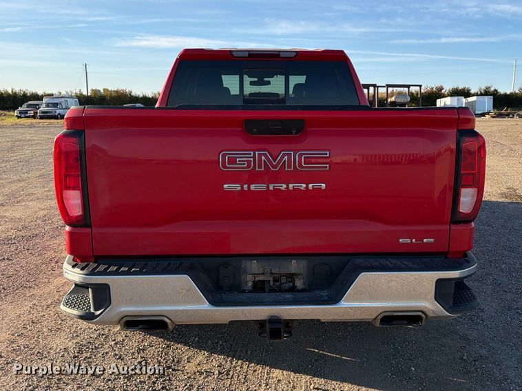 image for item EX1041 2021 GMC Sierra 1500 Crew Cab pickup truck