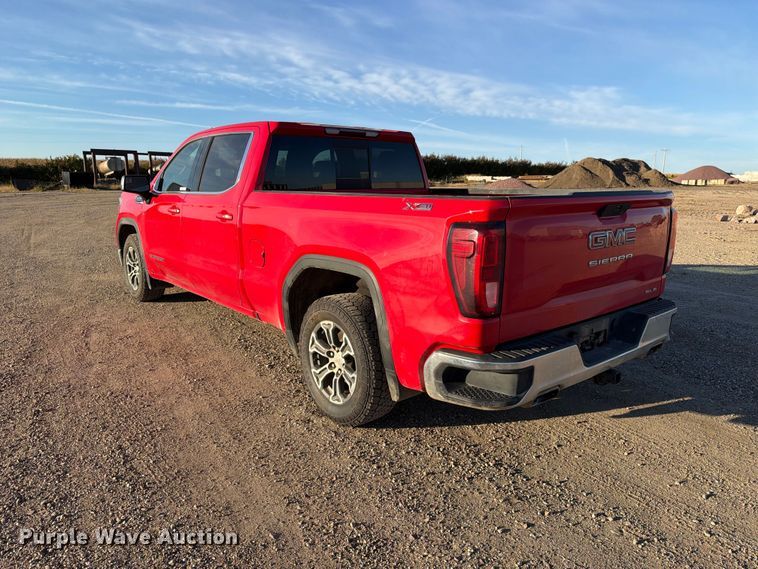 image for item EX1041 2021 GMC Sierra 1500 Crew Cab pickup truck