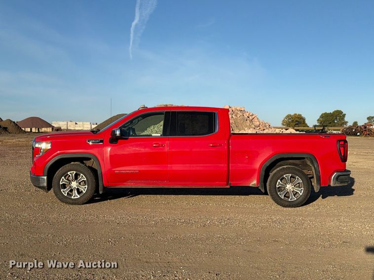 image for item EX1041 2021 GMC Sierra 1500 Crew Cab pickup truck