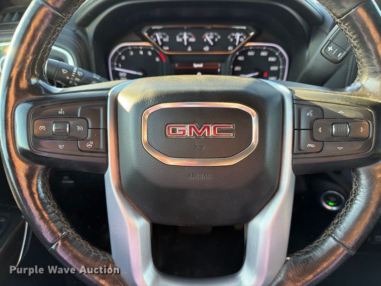 image for item EX1041 2021 GMC Sierra 1500 Crew Cab pickup truck