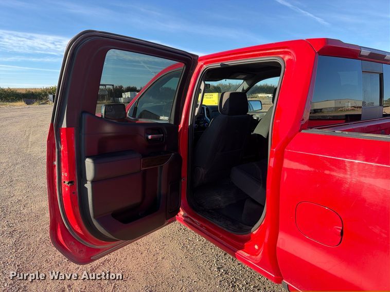 image for item EX1041 2021 GMC Sierra 1500 Crew Cab pickup truck