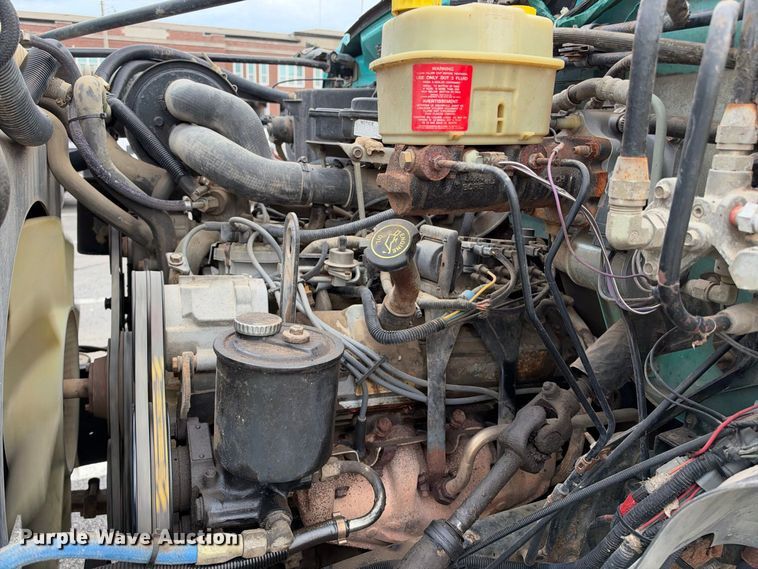 image for item EX2285 1994 Ford F700 dump flatbed truck
