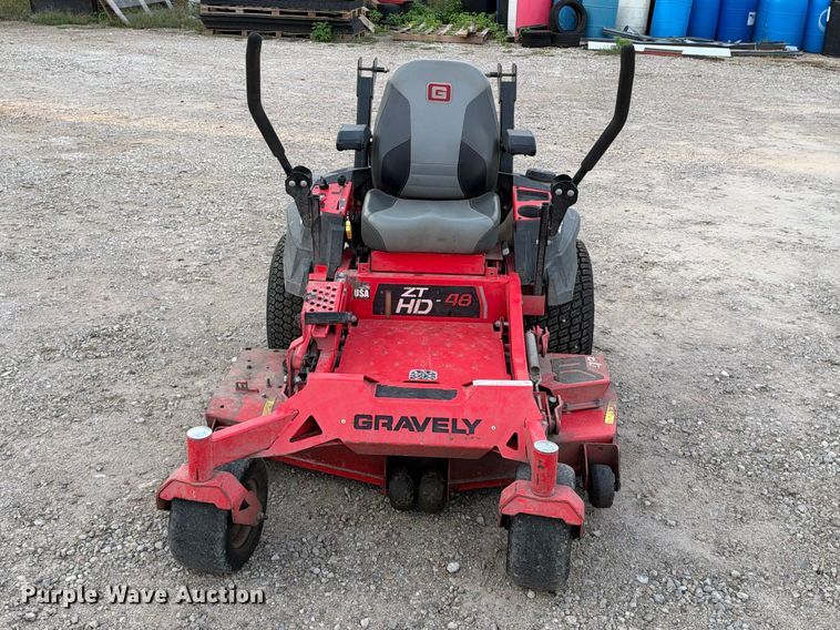 image for item EX2312 Gravely ZTHD-48 ZTR lawn mower