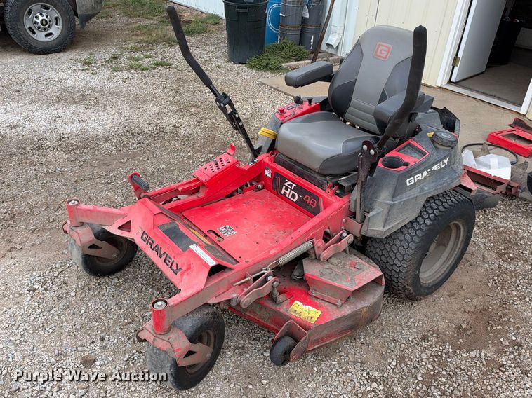 Gravely ZTHD-48 ZTR lawn mower