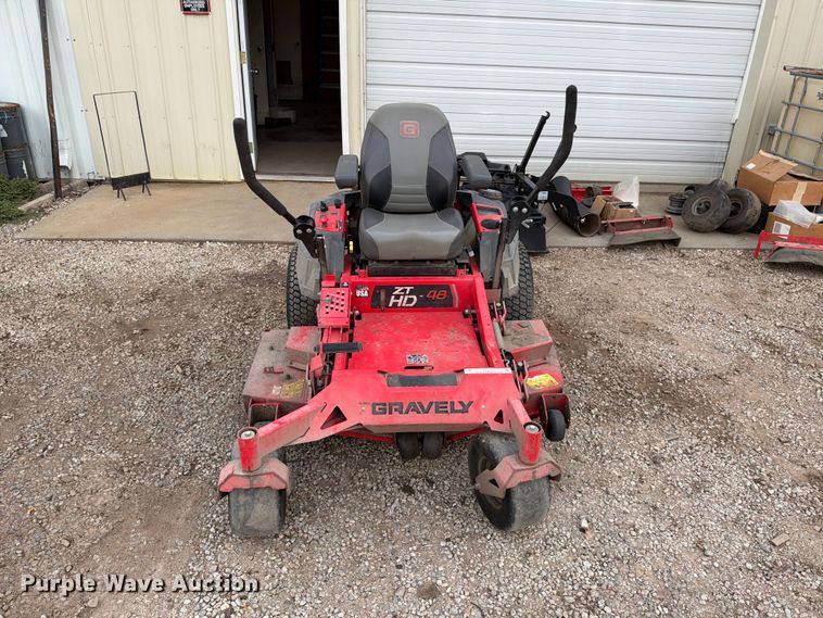 image for item EX2313 Gravely ZTHD-48 ZTR lawn mower