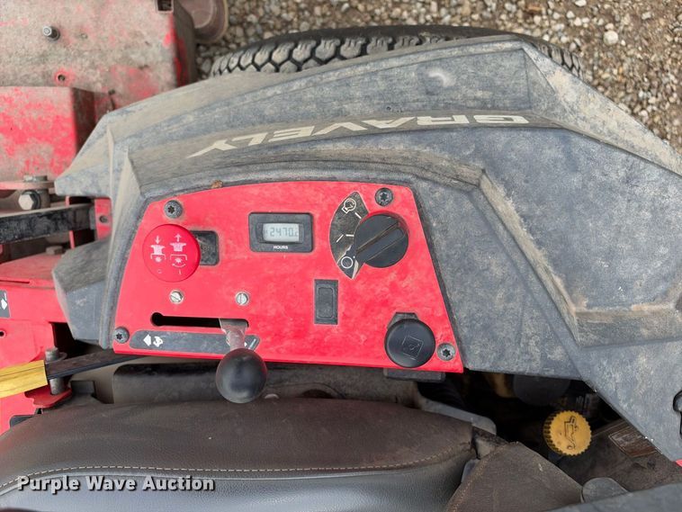 image for item EX2313 Gravely ZTHD-48 ZTR lawn mower