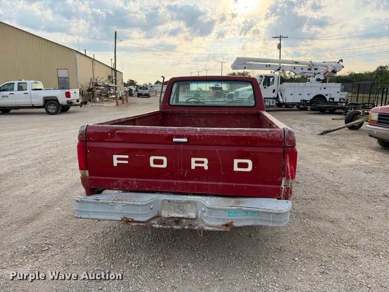 image for item EX2315 1988 Ford F150 pickup truck