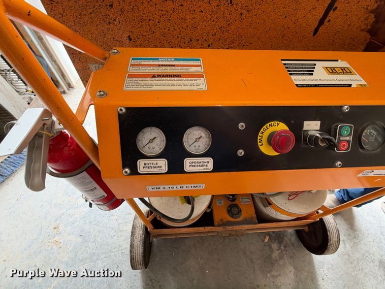 image for item EX2318 KM international Infared heater asphalt heater