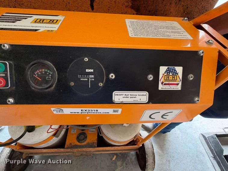 image for item EX2318 KM international Infared heater asphalt heater