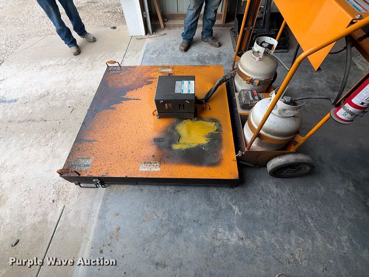 image for item EX2318 KM international Infared heater asphalt heater