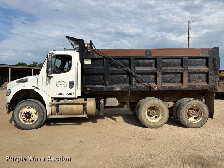 image for item EX2539 2015 Freightliner M2 dump truck