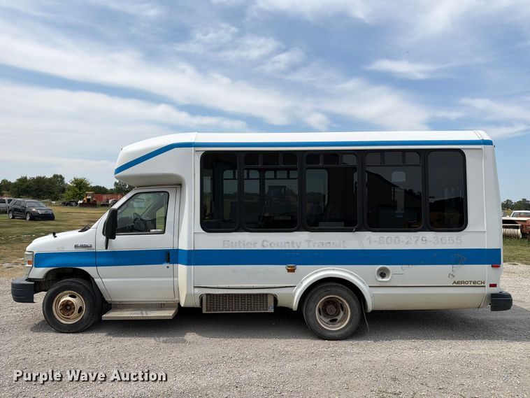 image for item EX4115 2012 Ford E350 shuttle bus