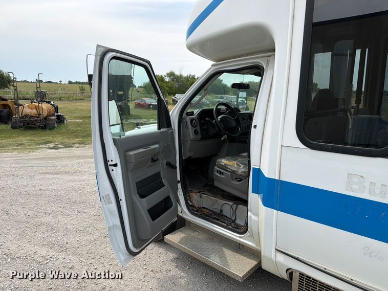 image for item EX4115 2012 Ford E350 shuttle bus