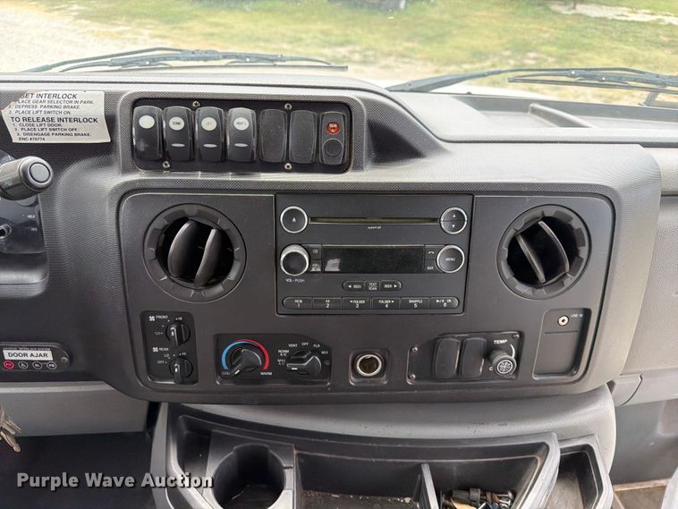 image for item EX4115 2012 Ford E350 shuttle bus