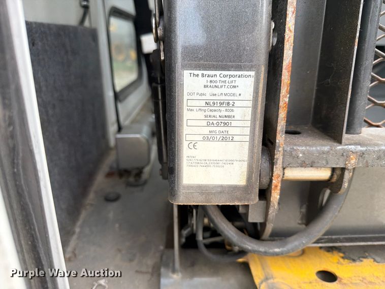 image for item EX4115 2012 Ford E350 shuttle bus