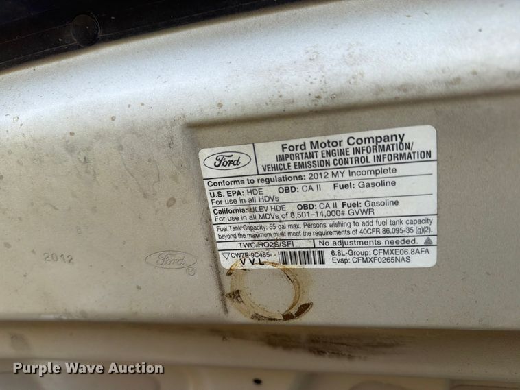 image for item EX4115 2012 Ford E350 shuttle bus