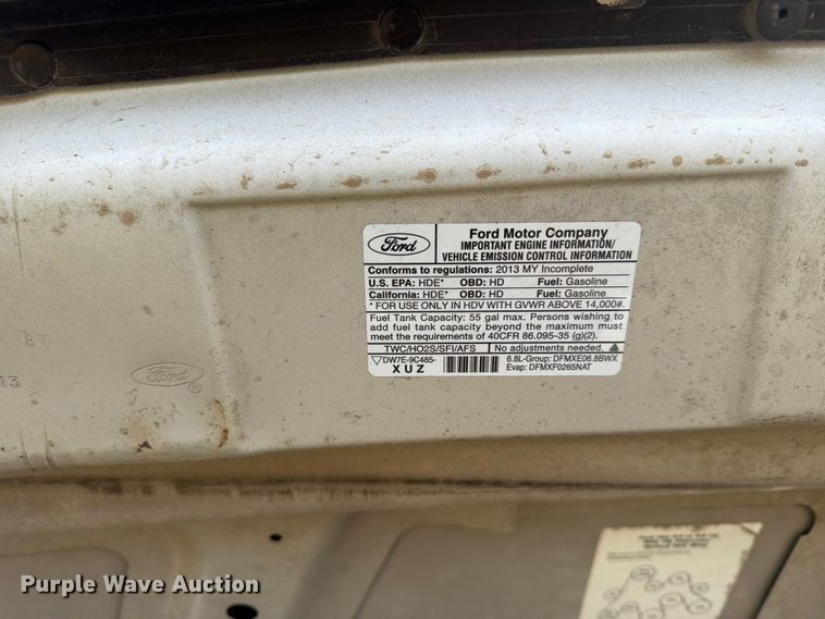 image for item EX4117 2013 Ford E450 Super Duty shuttle bus