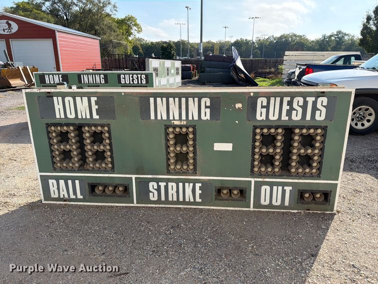 image for item EX4319 (5) Nevco Scoreboard Company 1010 scoreboards