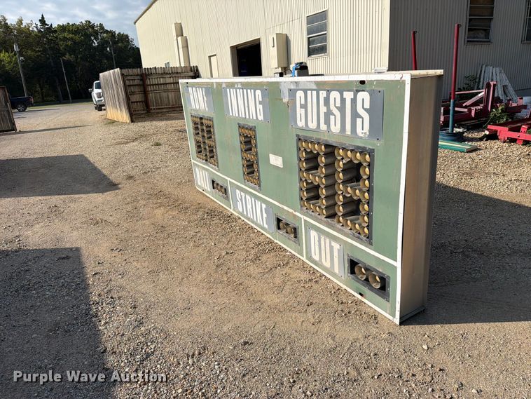 image for item EX4319 (5) Nevco Scoreboard Company 1010 scoreboards