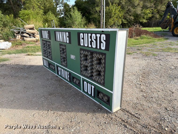image for item EX4319 (5) Nevco Scoreboard Company 1010 scoreboards