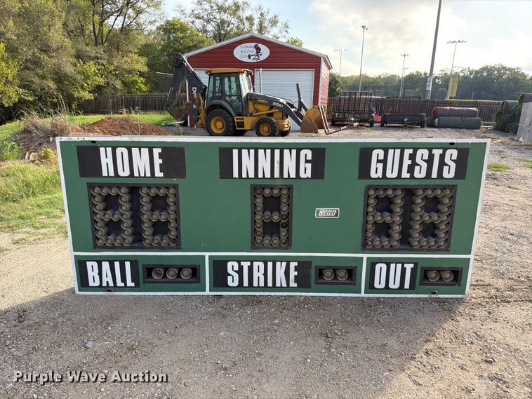 image for item EX4319 (5) Nevco Scoreboard Company 1010 scoreboards