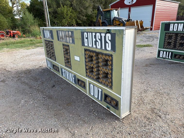 image for item EX4319 (5) Nevco Scoreboard Company 1010 scoreboards