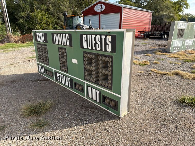 image for item EX4319 (5) Nevco Scoreboard Company 1010 scoreboards