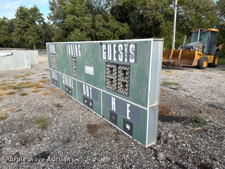 image for item EX4324 Nevco Scoreboard Company 1000 scoreboard