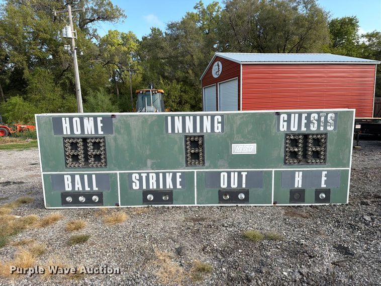 image for item EX4324 Nevco Scoreboard Company 1000 scoreboard