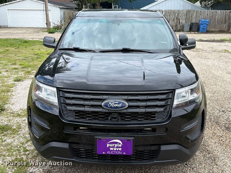 image for item EX4537 2017 Ford Explorer Police Interceptor SUV