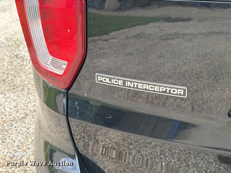 image for item EX4537 2017 Ford Explorer Police Interceptor SUV