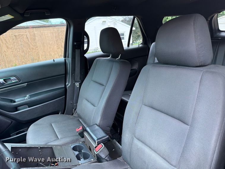 image for item EX4537 2017 Ford Explorer Police Interceptor SUV