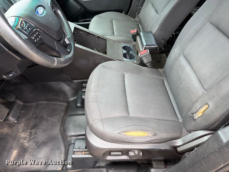 image for item EX4537 2017 Ford Explorer Police Interceptor SUV