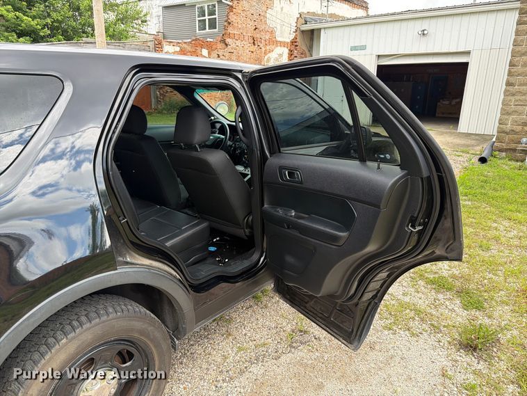 image for item EX4537 2017 Ford Explorer Police Interceptor SUV