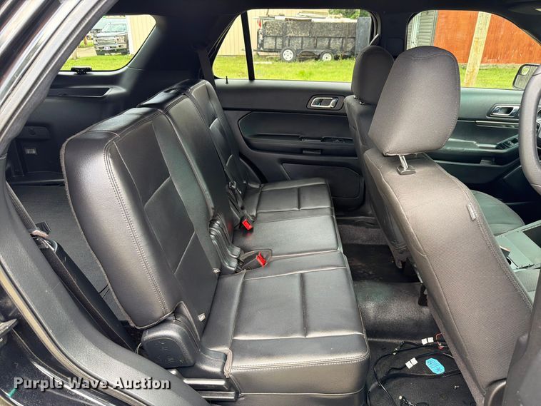 image for item EX4537 2017 Ford Explorer Police Interceptor SUV