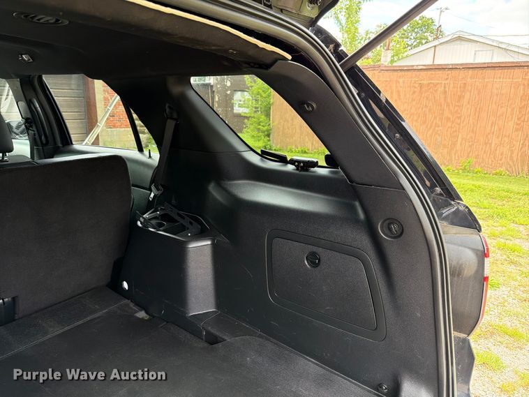 image for item EX4537 2017 Ford Explorer Police Interceptor SUV