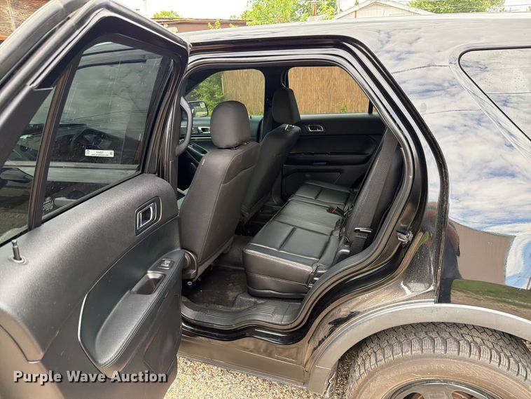 image for item EX4537 2017 Ford Explorer Police Interceptor SUV