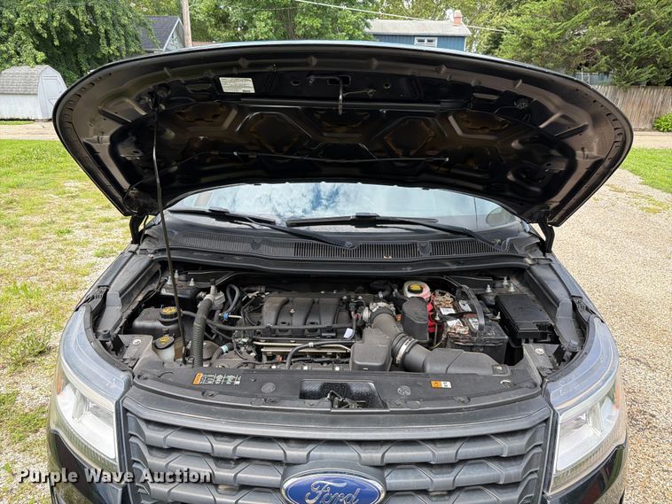 image for item EX4537 2017 Ford Explorer Police Interceptor SUV