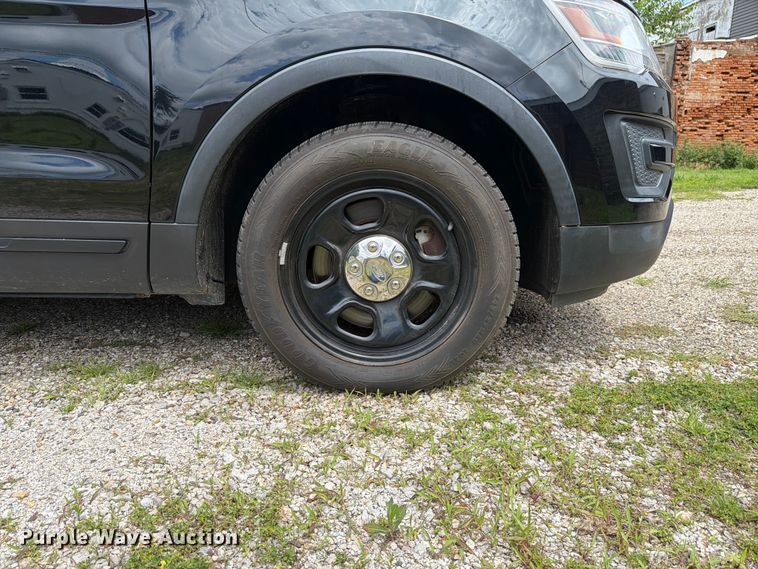 image for item EX4537 2017 Ford Explorer Police Interceptor SUV