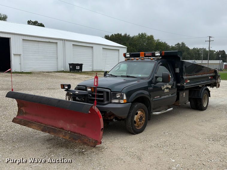 2004 Ford F550 dump truck