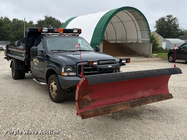 image for item EX4613 2004 Ford F550 dump truck