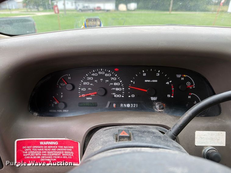 image for item EX4613 2004 Ford F550 dump truck